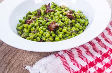 Pèsols amb rossinyols