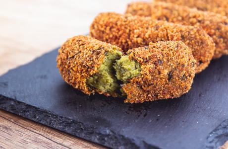 Croquetes d'espinacs